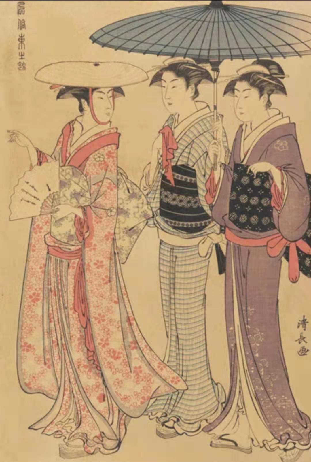 “异域同绘——中国美术馆藏日本浮世绘和清代木版年画精品展”开幕(图1)